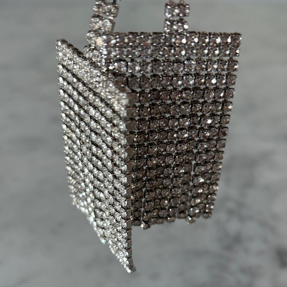 Sparkling Rhinestone Earrings - Picture 5 of 5